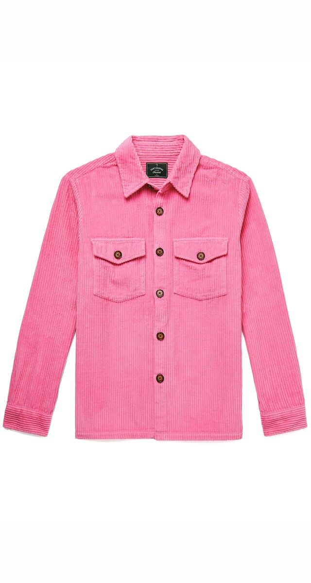 Camisa casaco em veludo cotelê, €185, Portuguese Flannel.