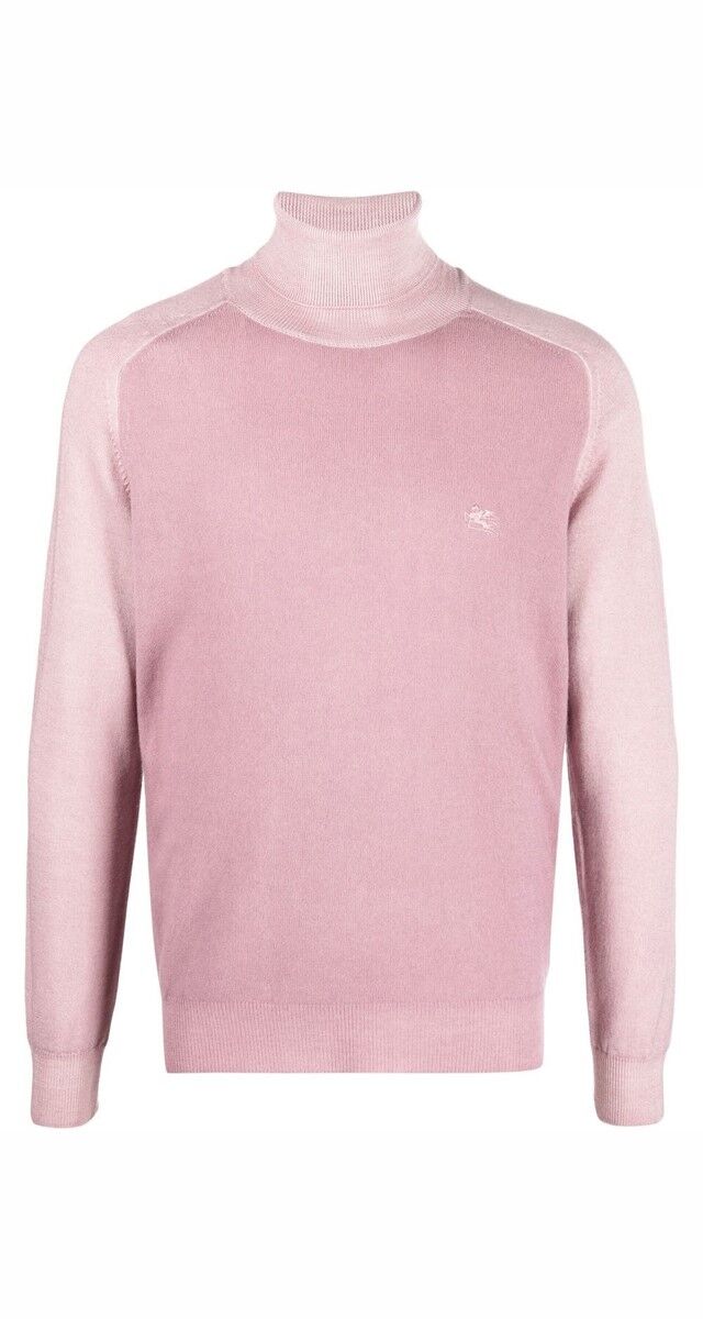 Camisola em malha de lã, €435, Etro.