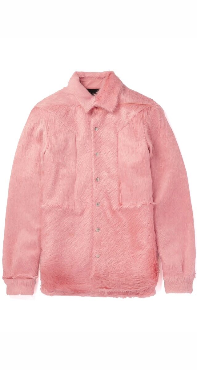 Casaco em pelo de pónei, €2620, Rick Owens.