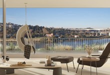 Como será um condomínio de luxo nas margens do rio Douro?