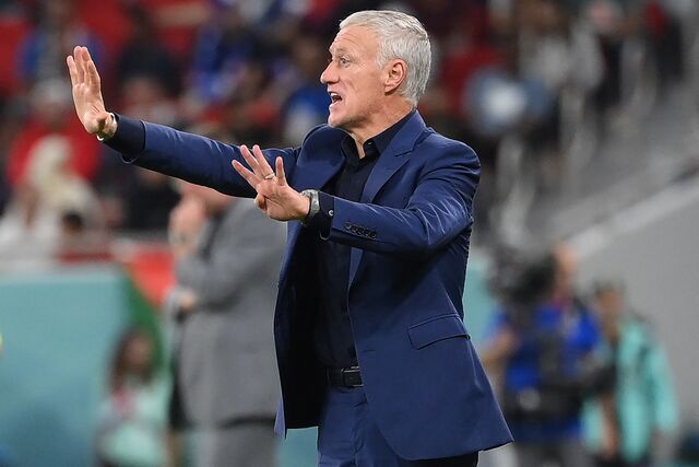 Didier Deschamps, treinador da seleção francesa.