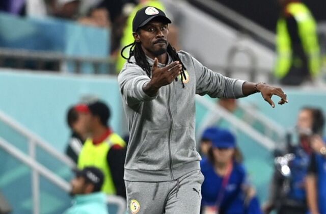 Aliou Cisse, treinador do Senegal.