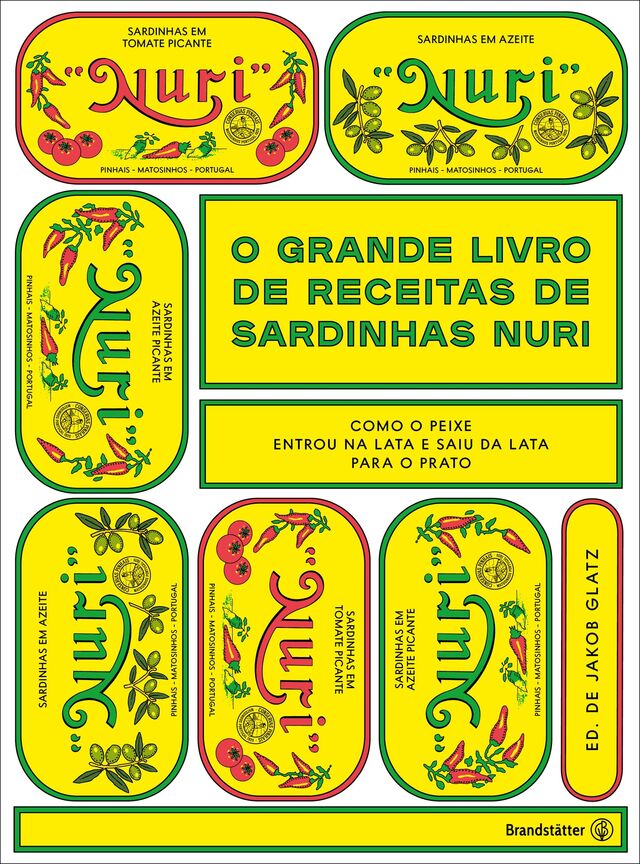 O grande livro de receitas de sardinhas NURI”.