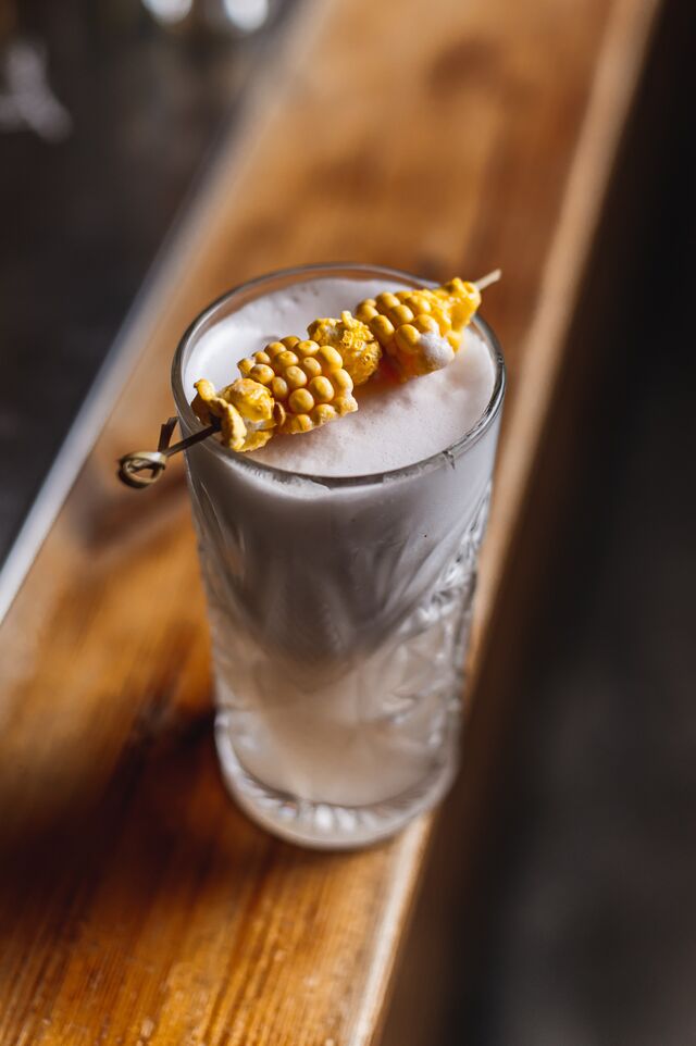 Cocktail Cosecha (€8) do Paco Bigotes.