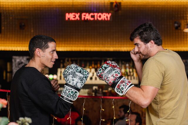 André Marques, do Paco Bigotes, e Luís Roquette, do Mex Factory.