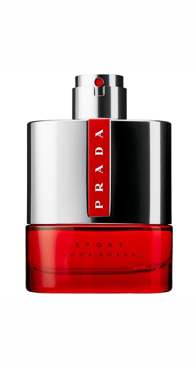 Desportista / Eau de Toilette Prada Luna Rossa Sport, 50ml, €75, Prada.