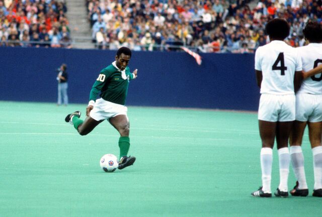 E,m 1977, no New York Cosmos.