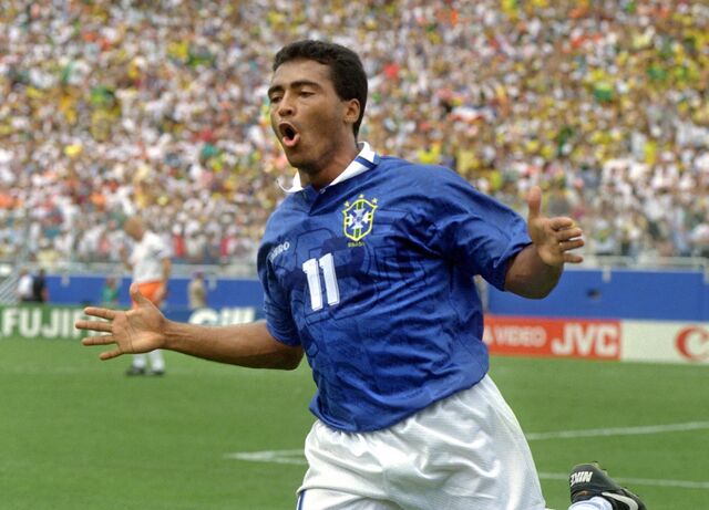 Romário, com quem Pelé não admitia comparações.