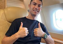 Jacob & Co. Caviar Tourbillon Tsavorites, o relógio que CR7 levou para as Arábias