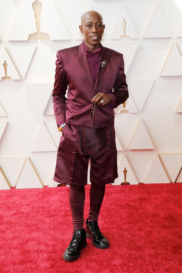 Wesley Snipes na cerimónia de entrega dos Oscars em março.