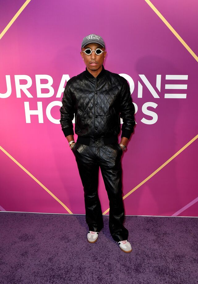 Pharrel Williams no TV One Urban One Honors em dezembro.