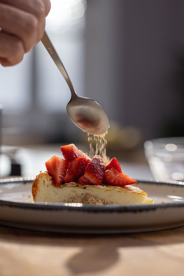 Receita de cheesecake sueco.