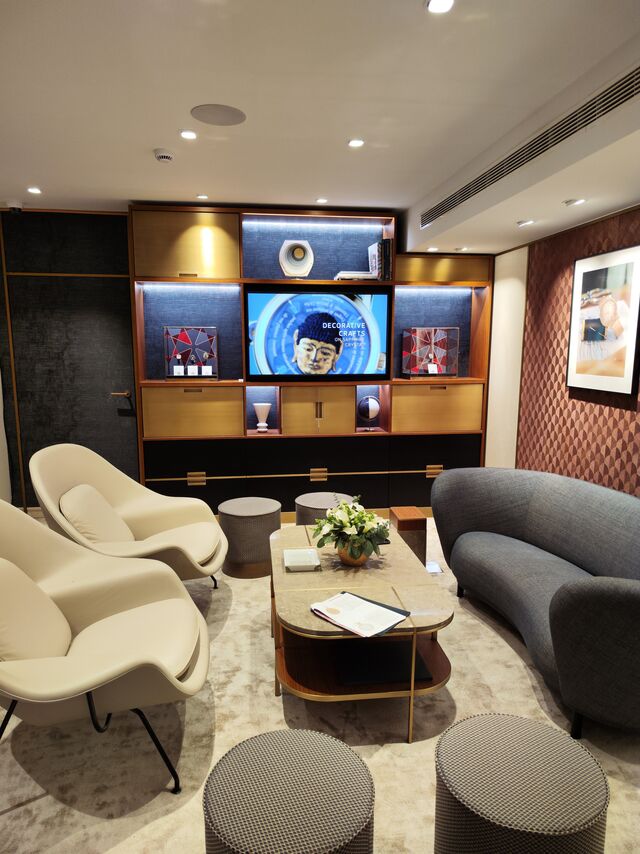 O novo VIP Lounge na boutique Vacheron Constantin da Avenida da Liberdade.