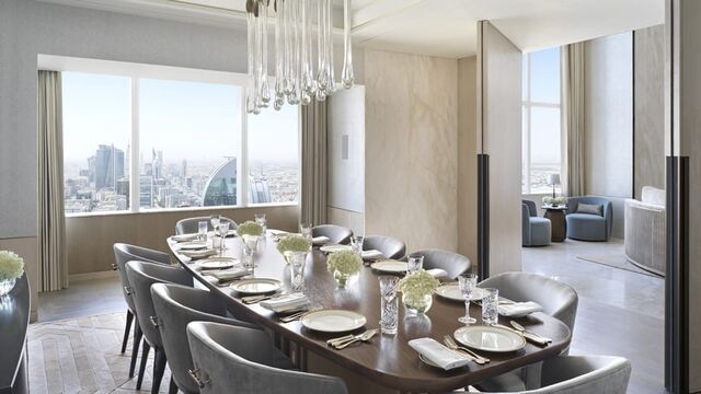 Kingdom Suite no Four Seasons Hotel Riade.