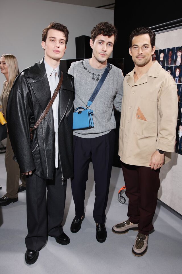 Nicholas Galitzine, Jonah Hauer King e Giacomo Gianniotti