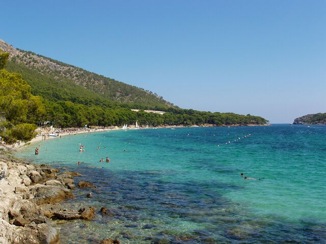 Palma é procurada pelas praias paradisíacas.