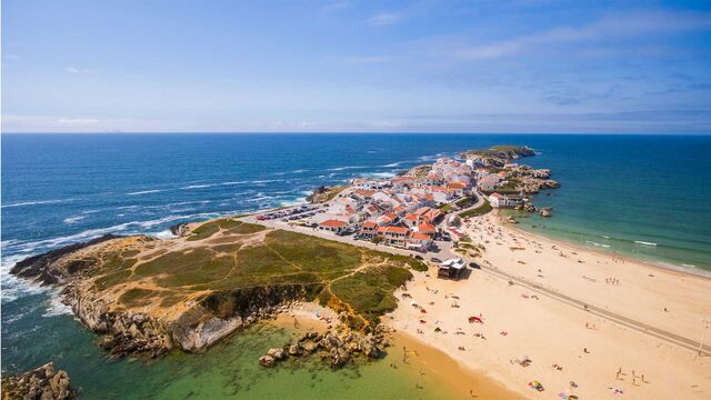 Vista aérea do Baleal.