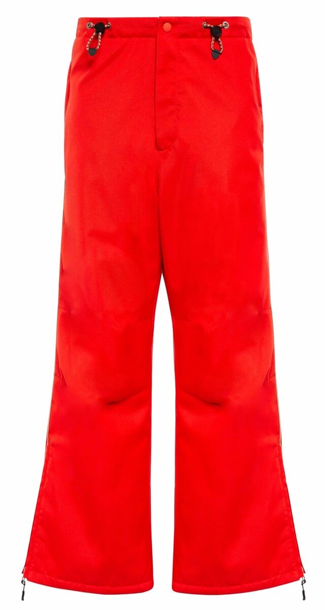 Calças forradas, €1700, Gucci.