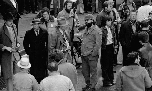 Rodagens d'O Padrinho, em 1971.
