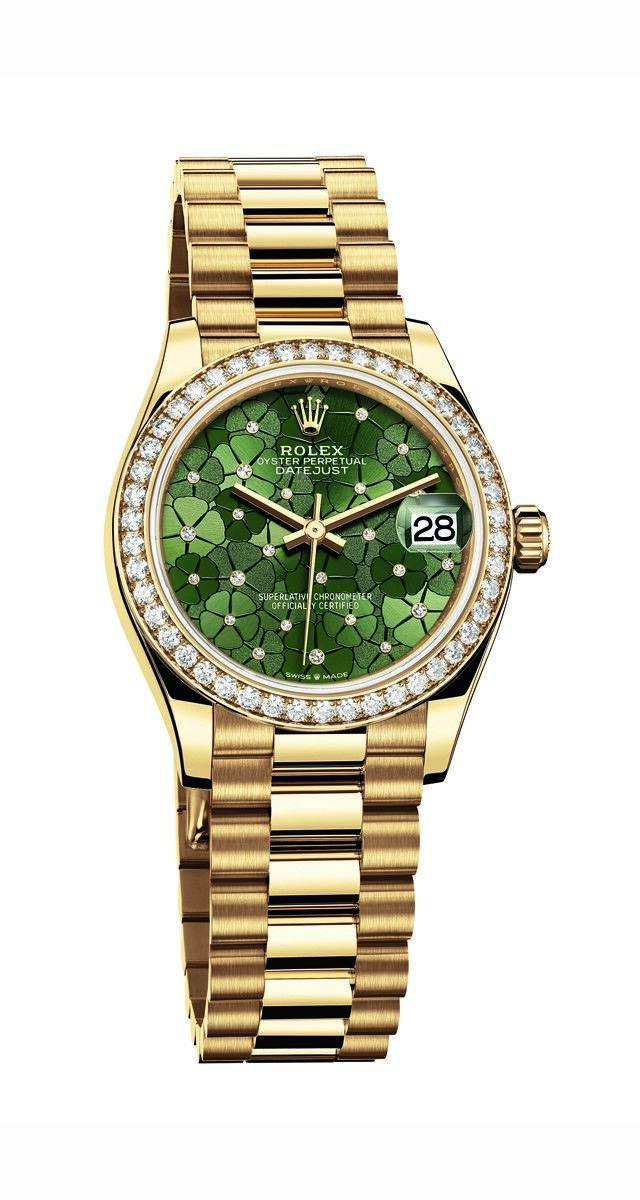 Relógio Datejust 31 Oyster Perpetual em ouro, €44,550, Rolex.