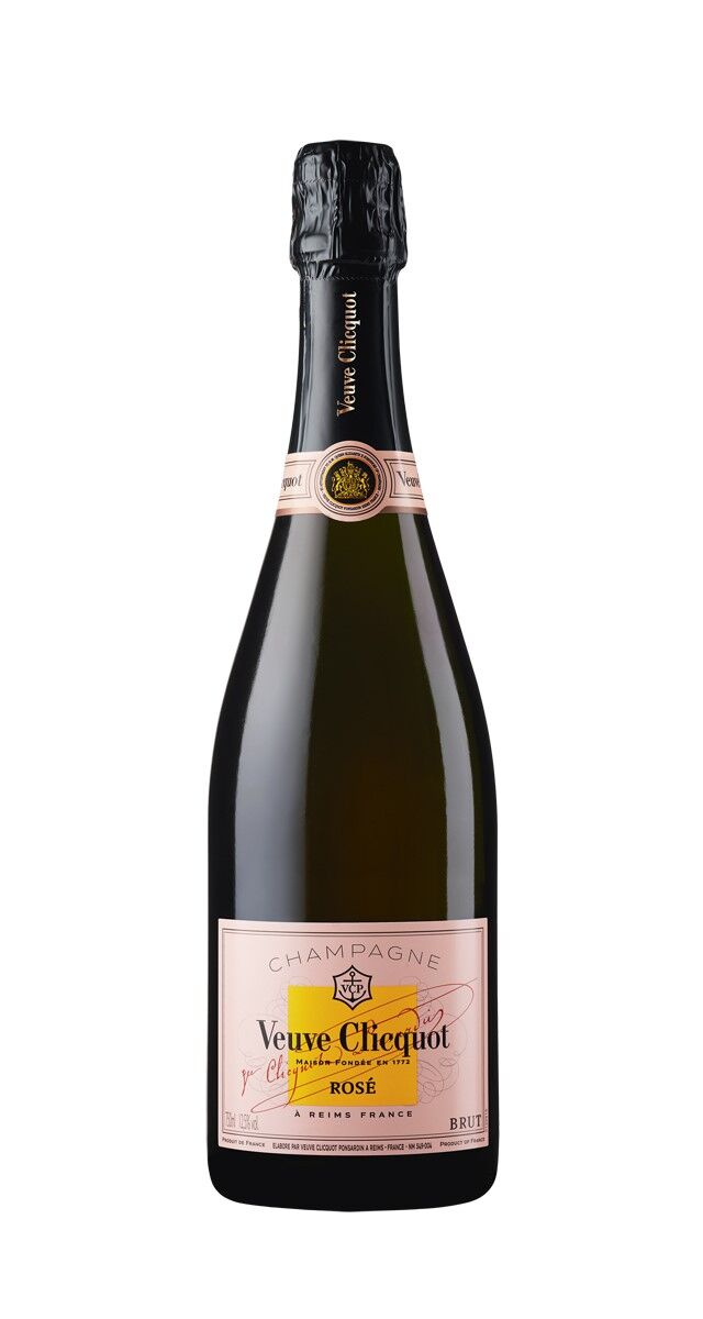 Champagne Veuve Cilcquot Rosé, €65,69, Veuve Clicquot.