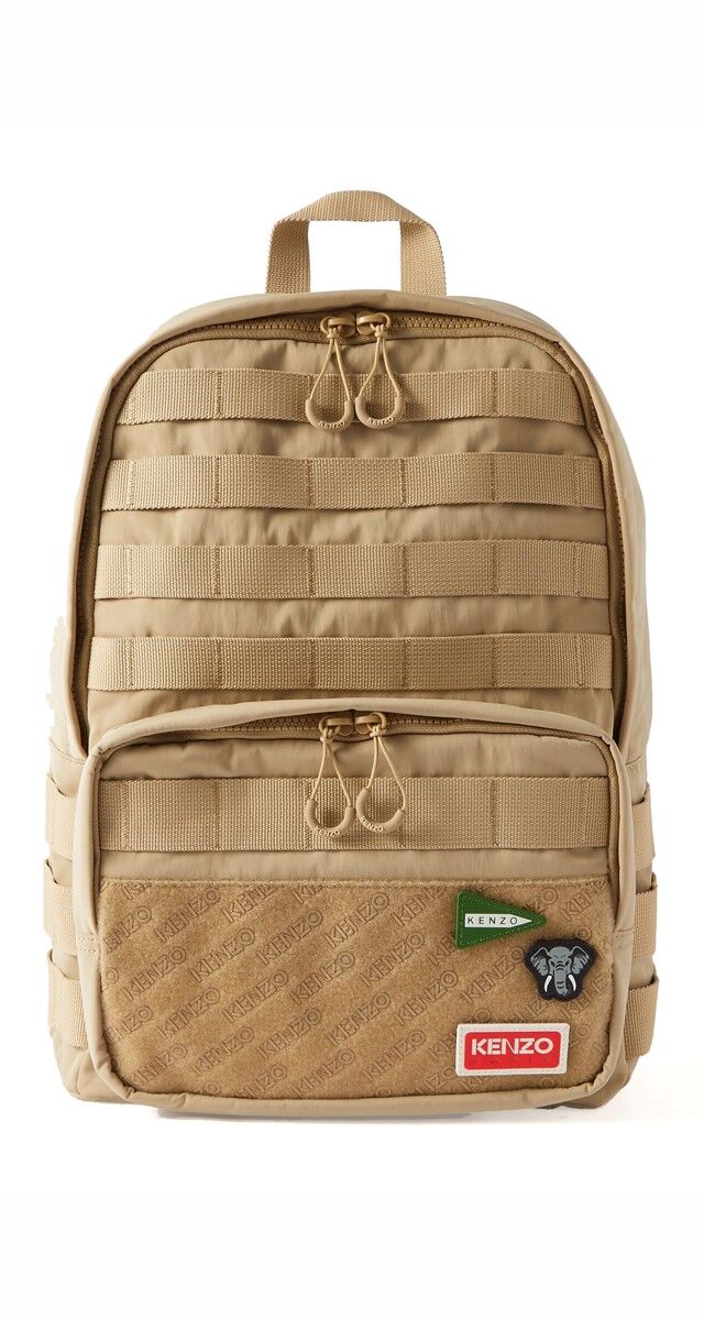 Mochila em tela técnica, €390, Kenzo.
