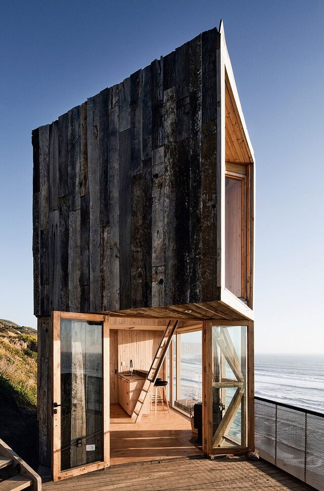 La Loica and La Tagua Cabins Matanzas, Chile, 2018
