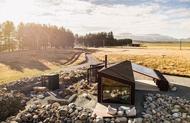Barry Connor, Skylark Cabin, Twizel, Nova Zelândia, 2020.