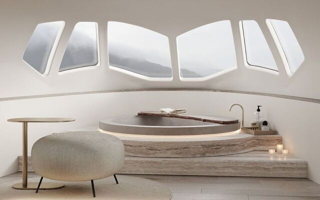 Uma das casas-de-banho será no lugar onde era cockpit.
