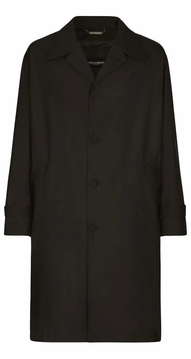 Gabardine em algodão, €1750, Dolce & Gabbana.