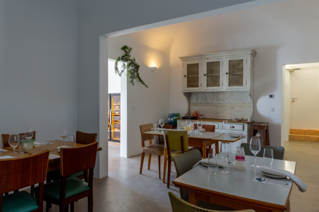 O restaurante fica na Quinta de Santo, em Évora.