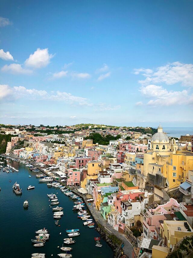 Procida, Itália.