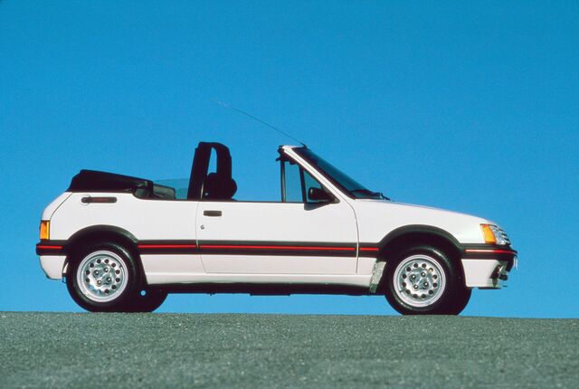 1986 Peugeot 205 CTI.