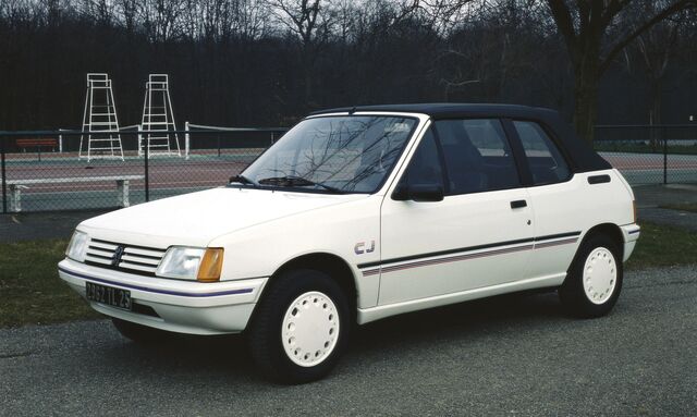 1987 Peugeot 205 CJ.
