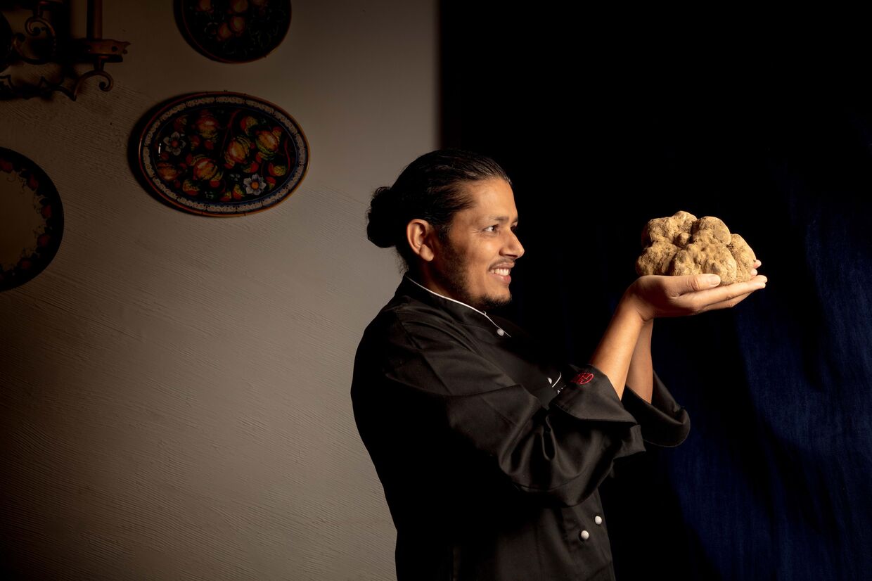 O chef, Tanka Sapkota.