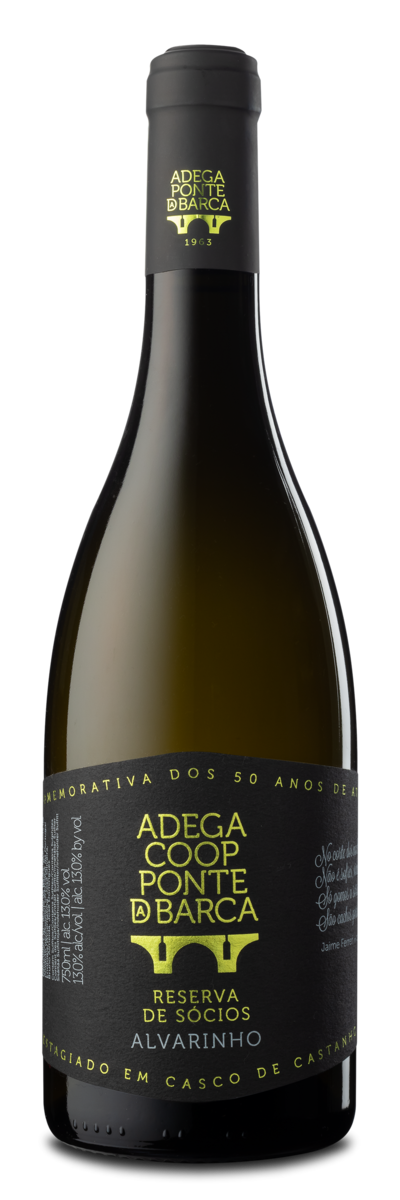 Adega Ponte Da Barca Branco Alvarinho Reserva Sócios 2019