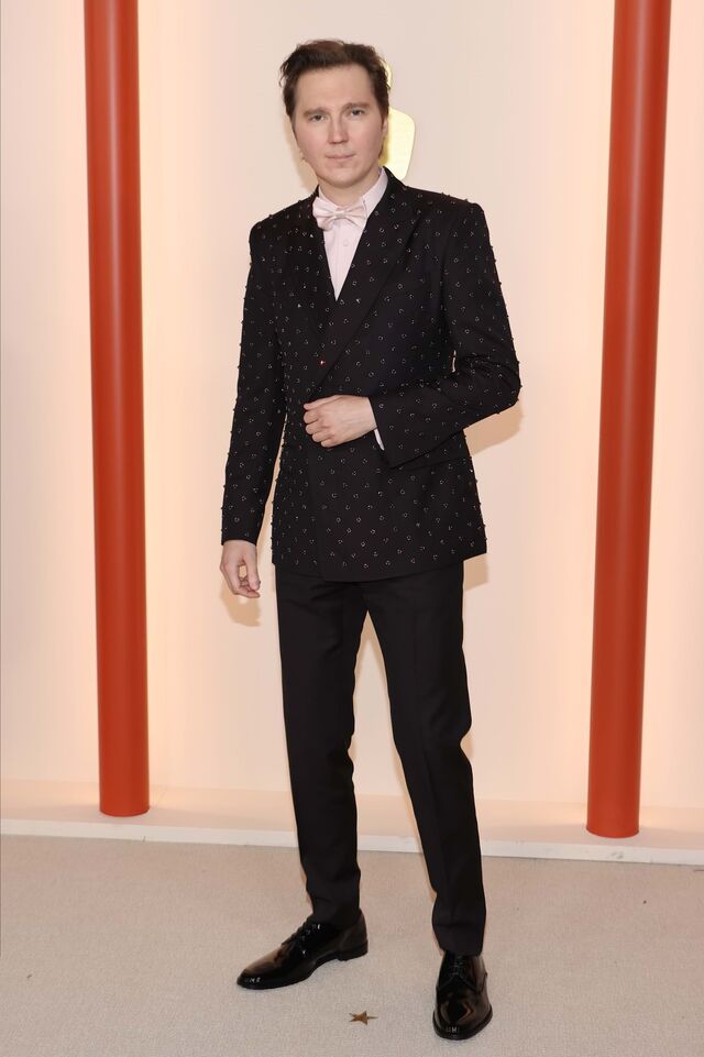 Aplicações: Paul Dano em Dolce & Gabbana.