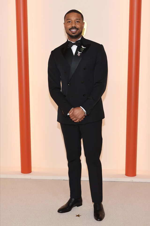 Os clássicos: Michael B. Jordan em Louis Vuitton.