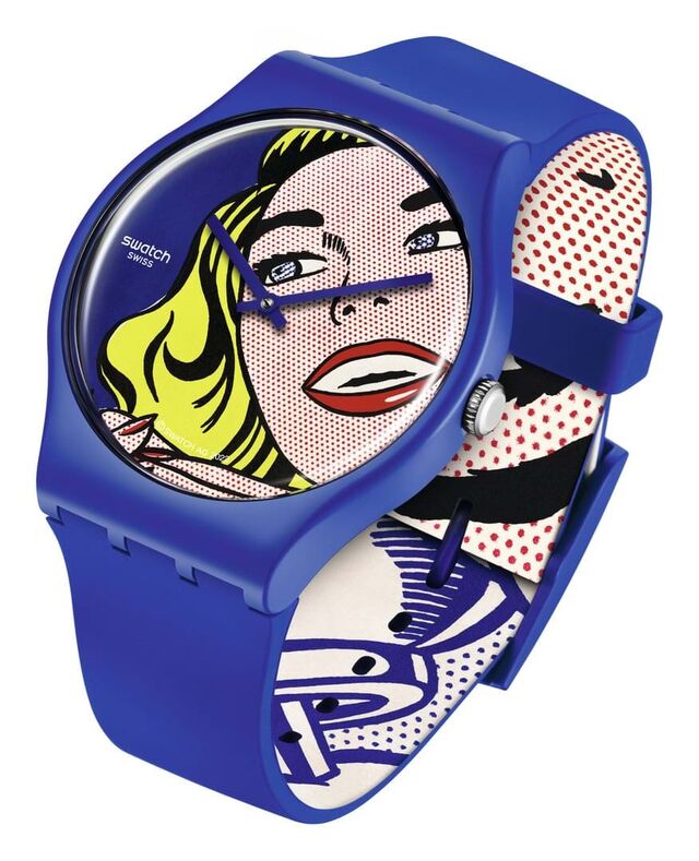 Girl, Roy Lichtenstein, €105, Swatch.