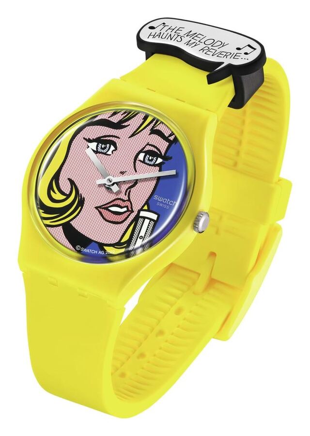 Rêverie, Roy Lichtenstein, €95, Swatch.
