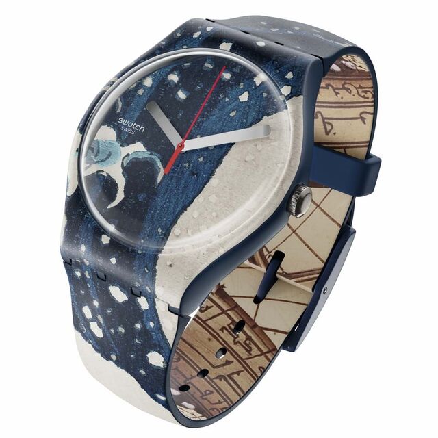The Great Wave de Hokusai & Astrolábio, €105, Swatch.