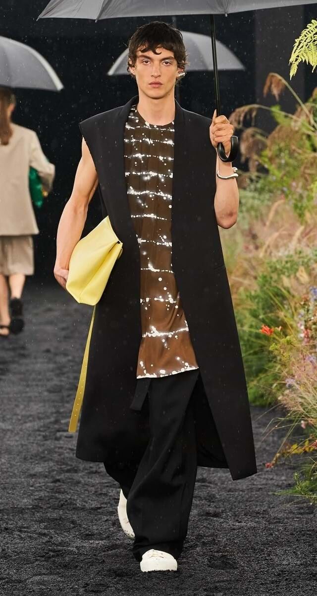 5. Sem mangas: Jil Sander.