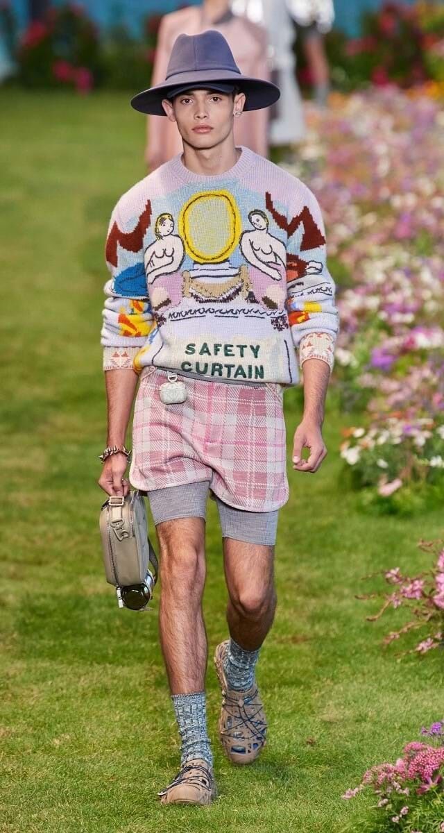 14. Estampados infantis: Dior Homme.