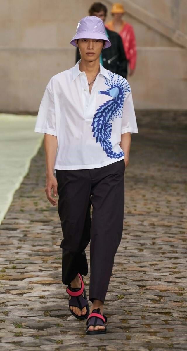 14. Estampados infantis: Hermes.