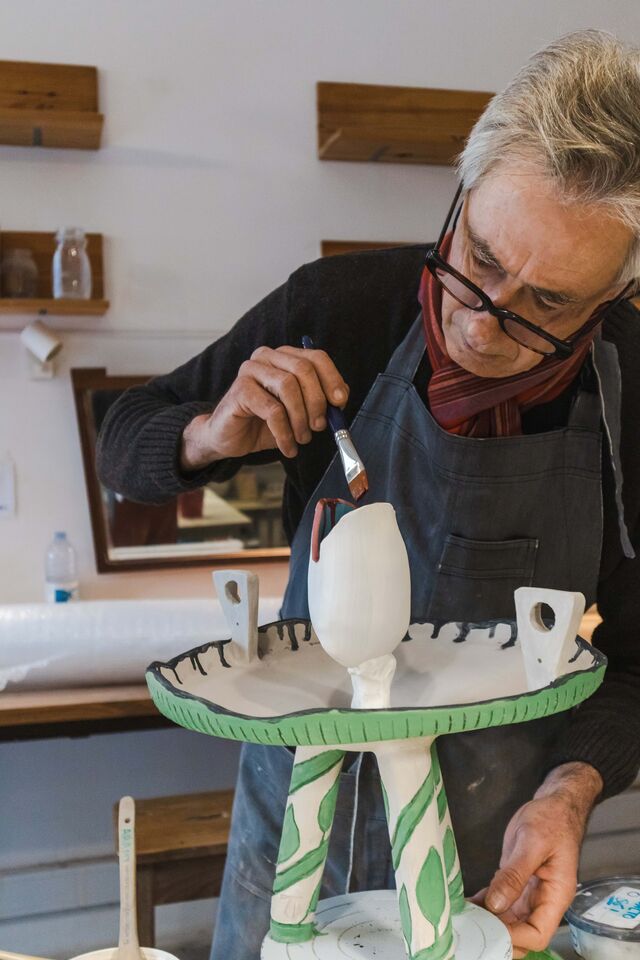 "Viagem" conta com a colaboração de vários artesãos.