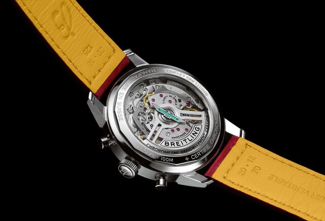 Todos os modelos apresentam agora um calibre Breitling 01.