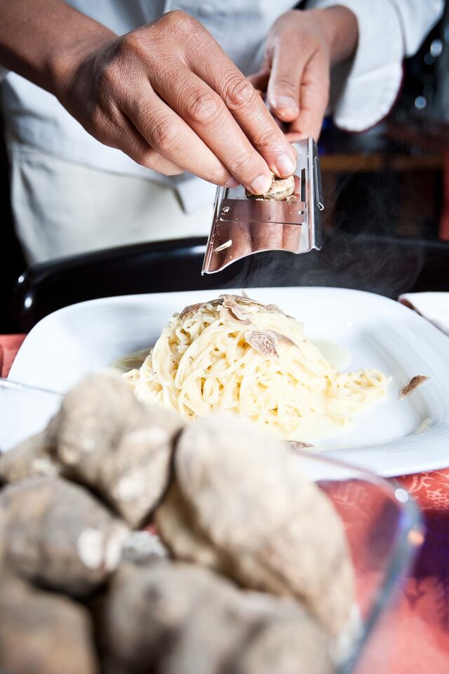 Três dos seus restaurantes são de cozinha italiana.