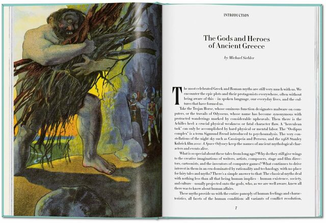 Cada história conta com ilustrações de artistas de renome do século XIX e XX.