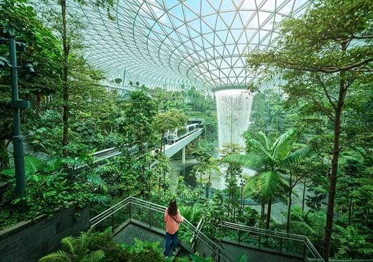 Changi. O melhor aeroporto de Singapura ou um parque de diversões?