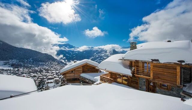 Alpine Lodge, na Suíça.